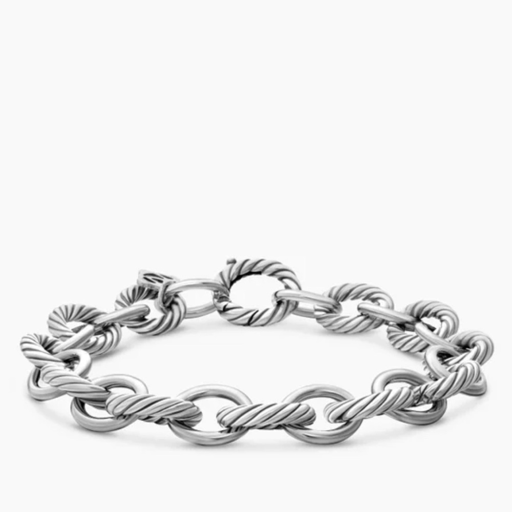 Elegant Silver Chain Bracelet